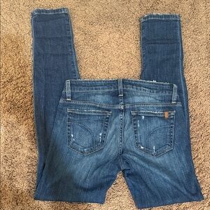 Joe's Jeans Dark Blue Skinny Jeans